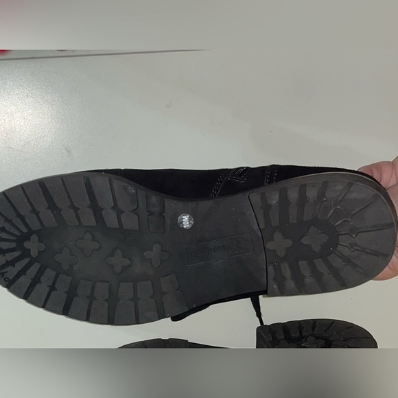 Giani Bernini Womens Bertey Suede Lace-Up Booties Memory Foam - Picture 8 of 9